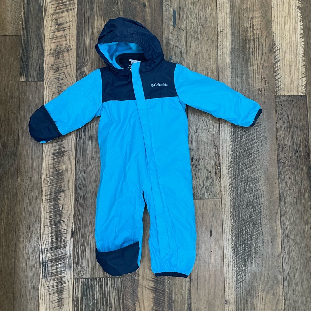 Columbia 2pc Omni Tech full body bunting coat boy 6-12 mo